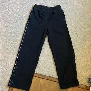 Kids Black Track Pants Old Navy Size 8 excellent condition